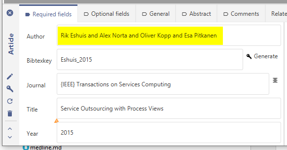 Screenshot of Result